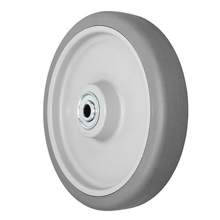 DURASTAR 103303177;Wheel; 8X1.5 Polyurethane/Polyolefin Wheel (Gray/Gray); 1/2" 815PPU44X